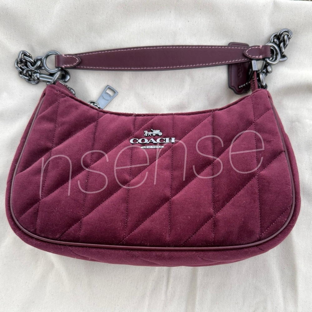 Coach Teri Quilted Shoulder Bag - Picture 10 of 11